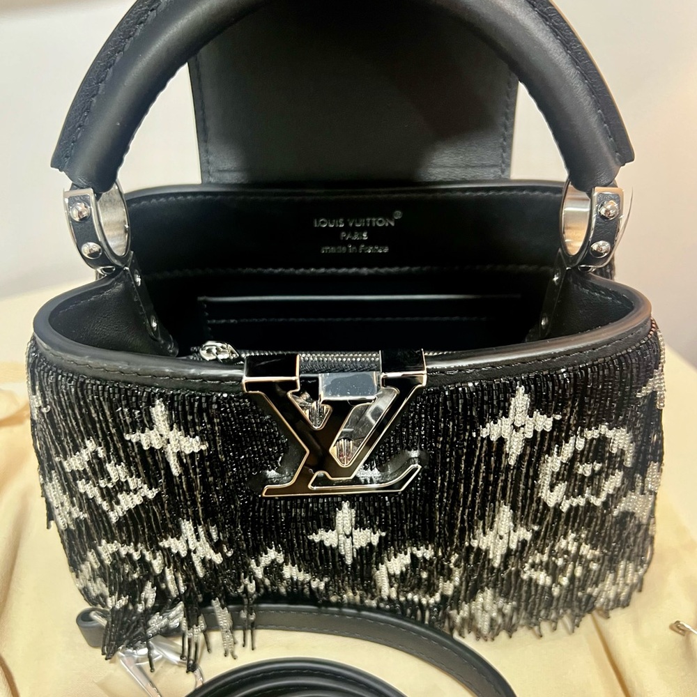 Louis Vuitton  Mini Capucine BB Fringe Bag SOLD OUT at LV BNIB - Picture 7 of 13